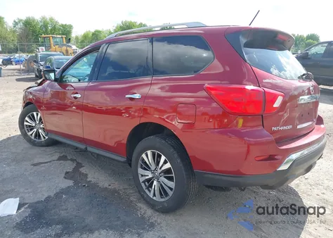 2018 Nissan Pathfinder Sv z USA, uszkodzony, nr VIN 5N1DR2MM7JC644901